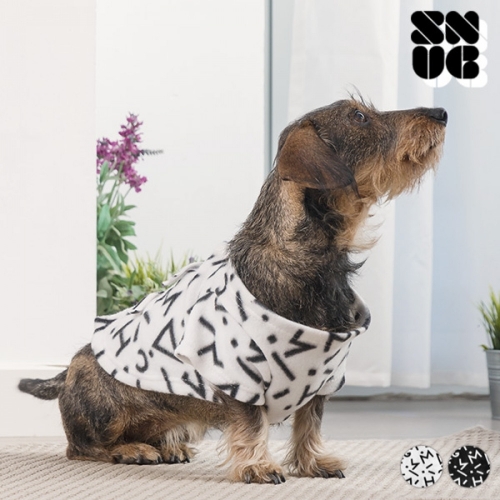 Symbols Snug Snug One Doggy Hundedecke mit rmeln Weiss
