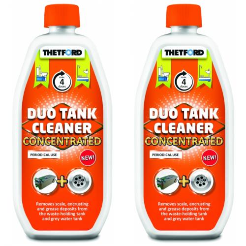 2 x Thetford Duo Tank Cleaner Konzentrat Toilettenflssigkeit Tankreiniger 800ml