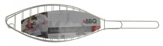  Fischgrill 42x9cm Metall Grill Zubehr BBQ Outdoor Camping 