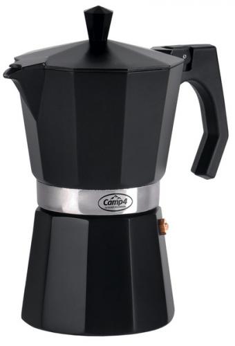 Camp4 Espressokocher NERO - Kaffeebereiter fr 6 Tassen