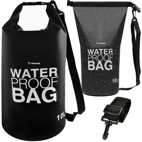 Wasserdichte Tasche 10L schwarz