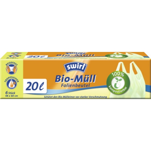 Swirl Melitta Bio-Mll Folienbeutel 6 Stck
