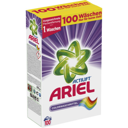 Ariel Farbschutz Waschmittel Pulver 100 Waschladungen 6,5 kg
