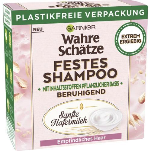 Garnier Wahre Schätze Festes Shampoo Hafermilch Haarshampoo 60g