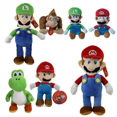 Super Mario / Luigi / Donkey Kong / Yoshi Plüschfiguren