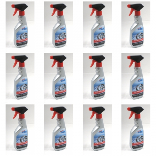 12 x Felgenreiniger 500ml - KLARO Reiniger Auto Felgen Sprhflasche
