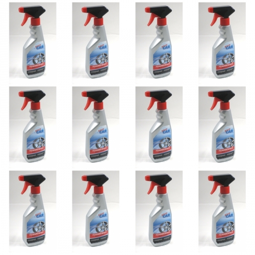 12 x Felgenreiniger 500ml - KLARO Reiniger Auto Felgen Sprhflasche