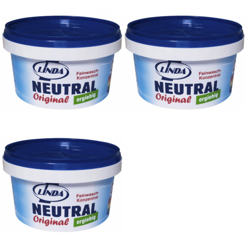 3 x Linda neutral 375ml Dose