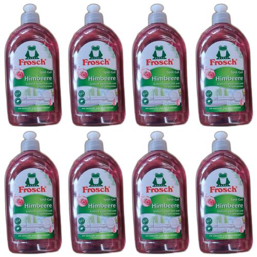 8 x Frosch Splgel Himbeer 500ml Flasche