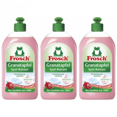 3 x Frosch Splbalsam Granatapfel 500ml Flasche