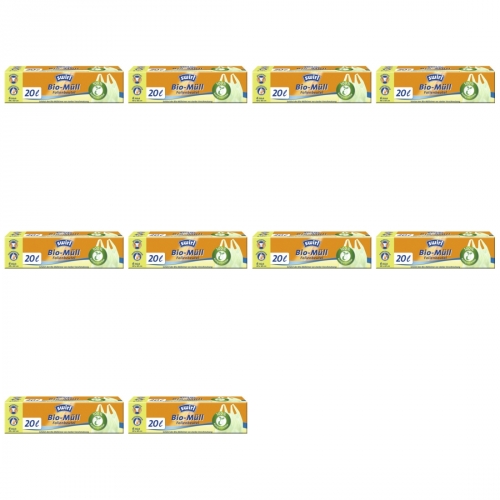 10 x Swirl Melitta Bio-Mll Folienbeutel 6 Stck