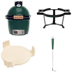 Big Green Egg Mini inkl. Carrier, ConvEGGtor, Ascheschieber