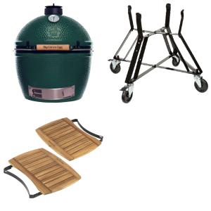 Big Green Egg XLarge inkl. Nest auf Rollen, Auentisch
