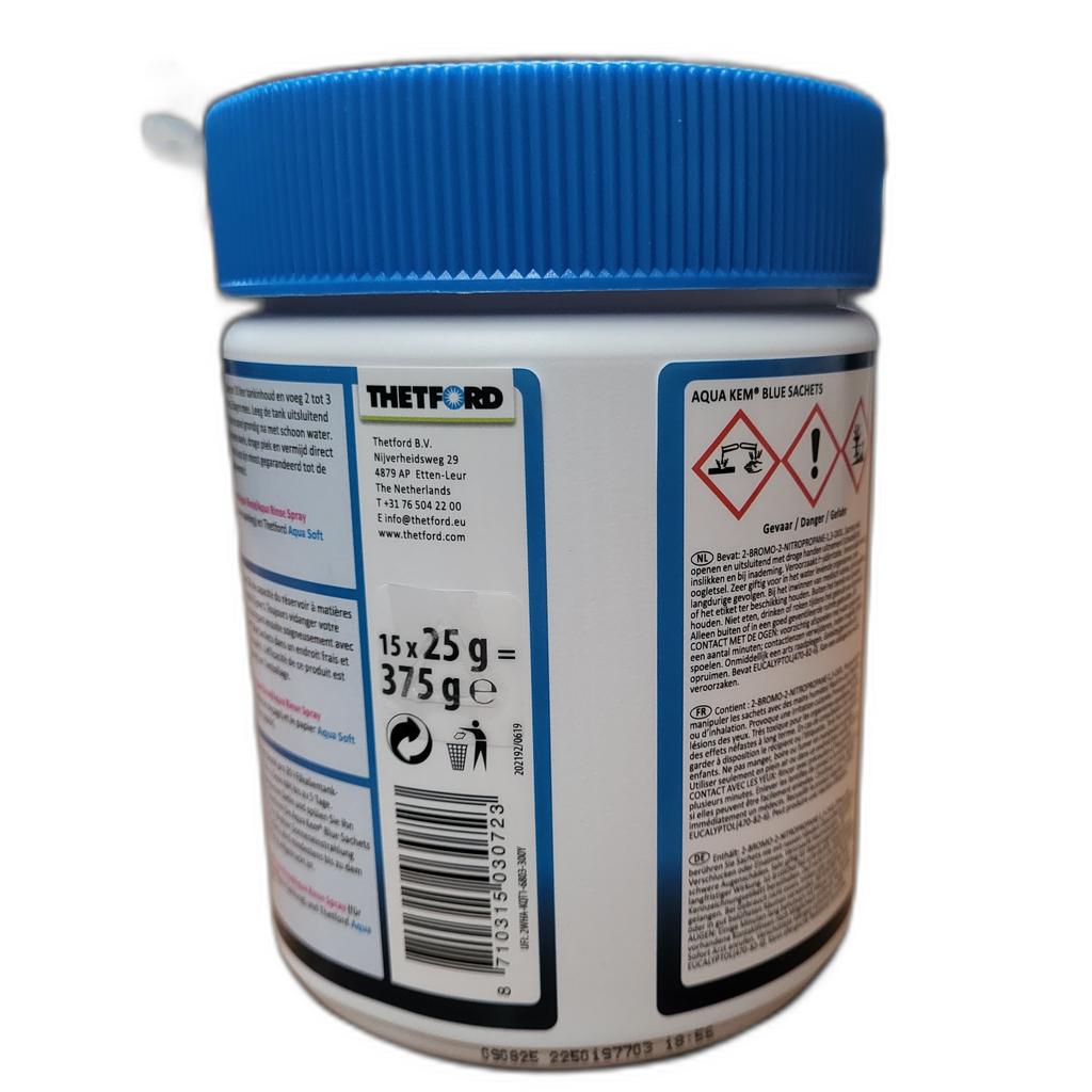 Thetford Aqua Kem Beutel 540g (18x30g) 2er Set - Für Chemietoiletten & Abwassertanks