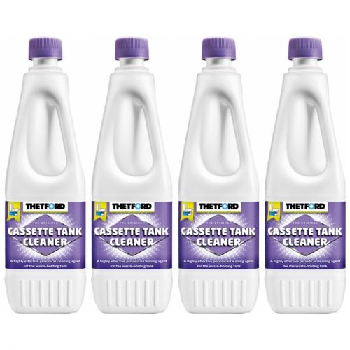 4 x Thetford Fkalientank Reiniger Reinigungsflssigkeit 1 Liter
