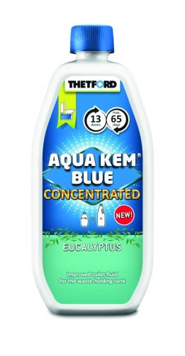 Thetford Aqua Kem Blue Konzentrat Eucalyptus Toilettenflssigkeit Sanitrzusatz 780 ml