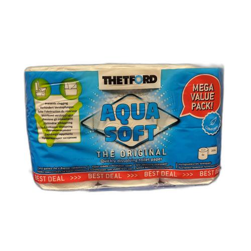 Thetford Toilettenpapier Aqua Soft Campingtoilettenpapier Sondergre 6 Rollen