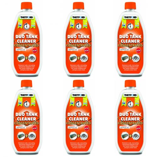 6 x Thetford Duo Tank Cleaner Konzentrat Toilettenflssigkeit Tankreiniger 800ml
