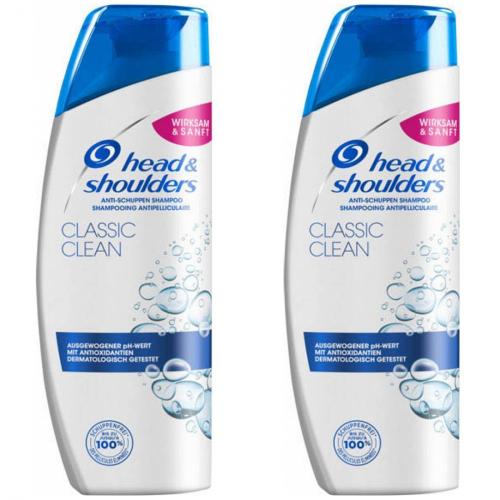 2 x Head & Shoulders classic 500ml Flasche