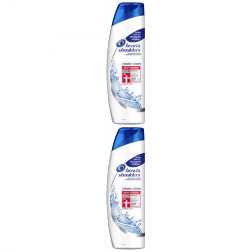 2 x Head & Shoulders classic 300ml Flasche