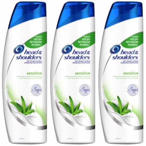 3 x Head & Shoulders sensit. 300ml Flasche