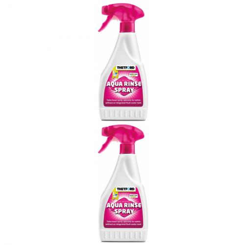 2 x Thetford Toilettenschsselpflegespray Splwasserzusatz 500ml