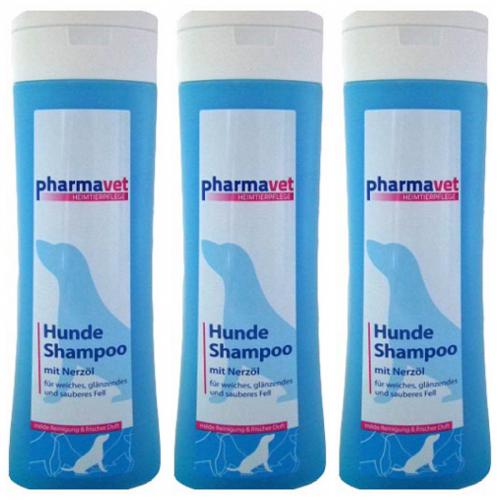 3 x Hundeshampoo 300ml - pharmavet