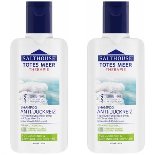 2 x Salthouse Totes Meer Therapie Anti Juckreiz Shampoo 250ml