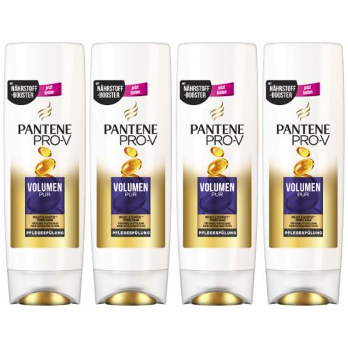 4 x Pantene Pro V Volumen Splung 200ml