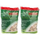 2 x Big Green Egg Kirsche Cherry Holzchips Rucherchips 2,9 Liter