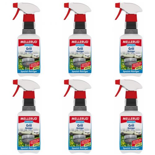 6 x Mellerud Grill-Reiniger 500ml