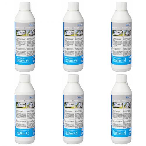 6 x Reiniger & Wachs 500ml fr Wohnwagen und Reisemobil