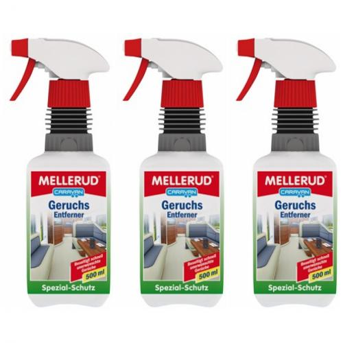 3 x Mellerud Geruchs-Entferner 500ml