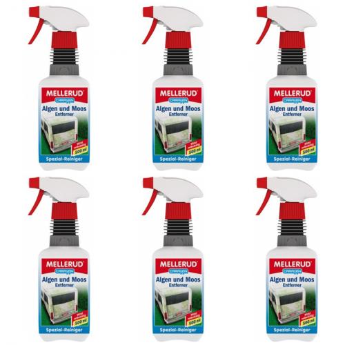 6 x Mellerud Algen und Grnbelag Vernichter 500ml