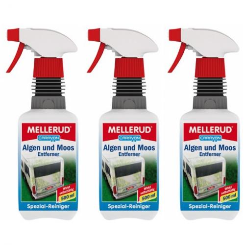 3 x Mellerud Algen und Grnbelag Vernichter 500ml