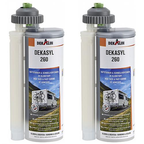 2 x Dekalin Kraftkleber Hochleistungsfhig Dekasyl 260 Kleb- Dichtanwendungen 490ml