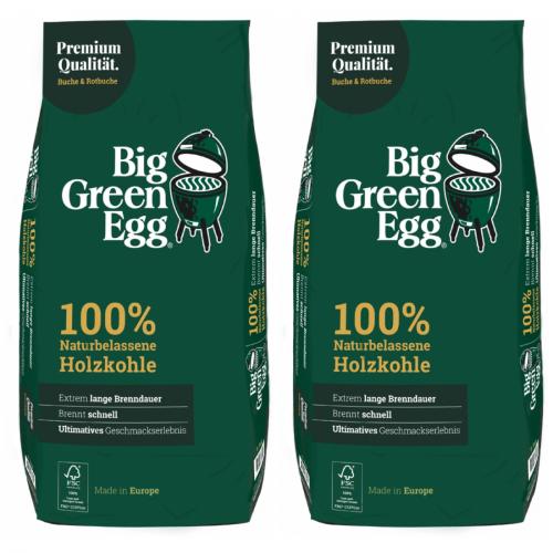 2 x Big Green Egg Holzkohle FCS Zertifizierte Naturbelassene Holzkohle 4,5 KG