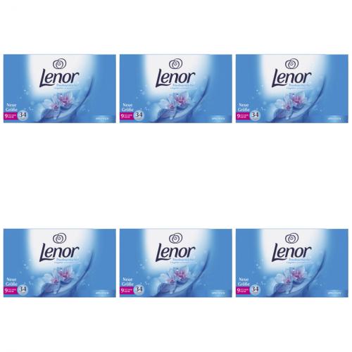 6 x Lenor Trocknertuch Aprilfrisch 34er