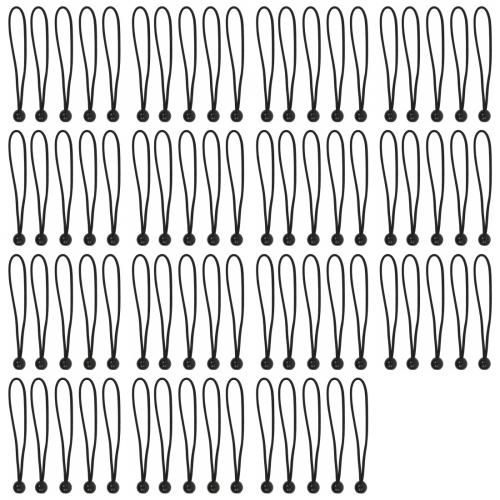 15 x Zeltspanner elastisch 25cm mit Kunststoffball Set von 5 Stck