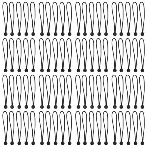 20 x Zeltspanner elastisch 25cm mit Kunststoffball Set von 5 Stck