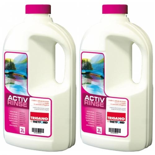 2 x TRIGANO by THETFORD Sanitaerzusatz ACTIV RINSE 2 Liter