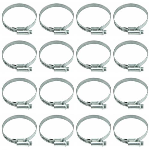 50 x Bandschneckenklemme 10-16 rostfrei