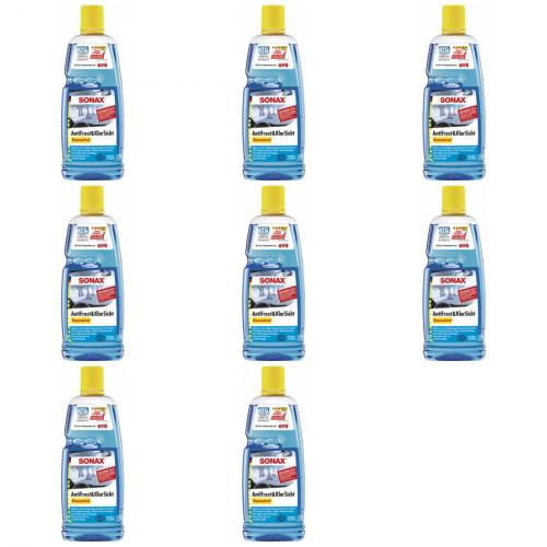 8 x Sonax Antifrost & Klarsicht 1L Konzentrat