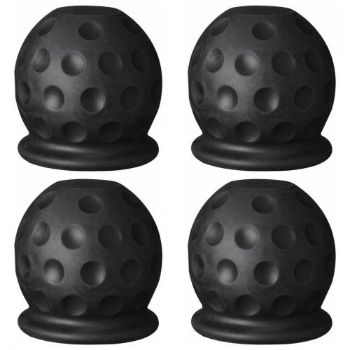 4 x ProPlus Abdeckkappe Golfball schwarz