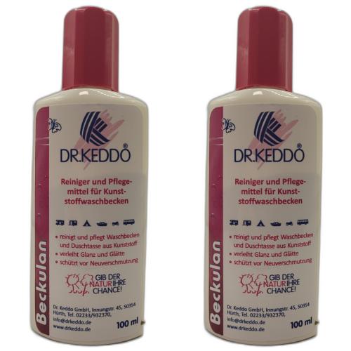 2 x Dr. Keddo Beckulan Waschbeckenreiniger 100ml