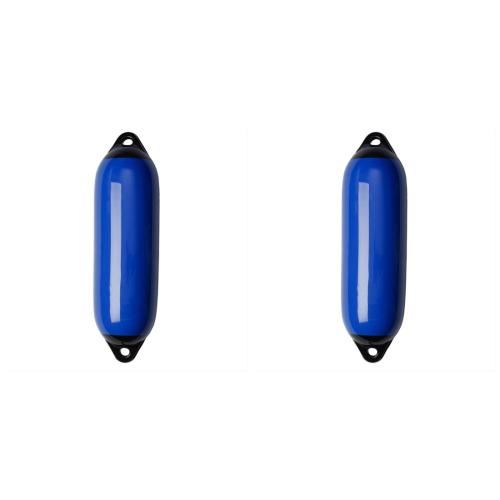 2 x Marinefender Größe 1, 120x450mm, blau