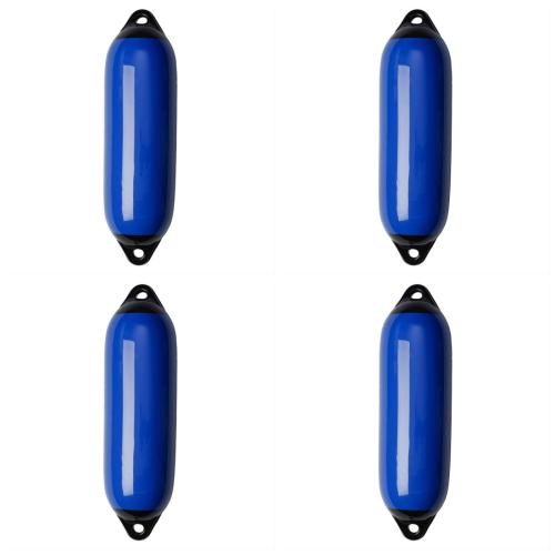4 x Marinefender Gre 1, 120x450mm, blau