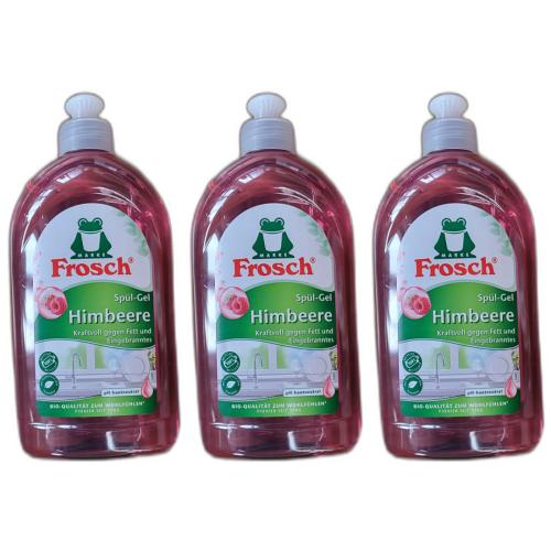 3 x Frosch Splgel Himbeer 500ml Flasche