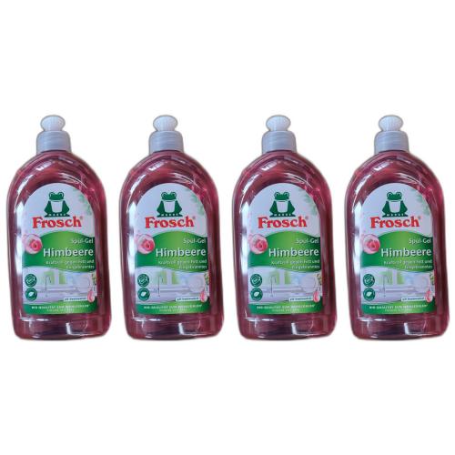 4 x Frosch Splgel Himbeer 500ml Flasche