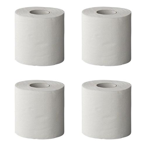 Schnell lsliches Toilettenpapier - Set von 4 Stck